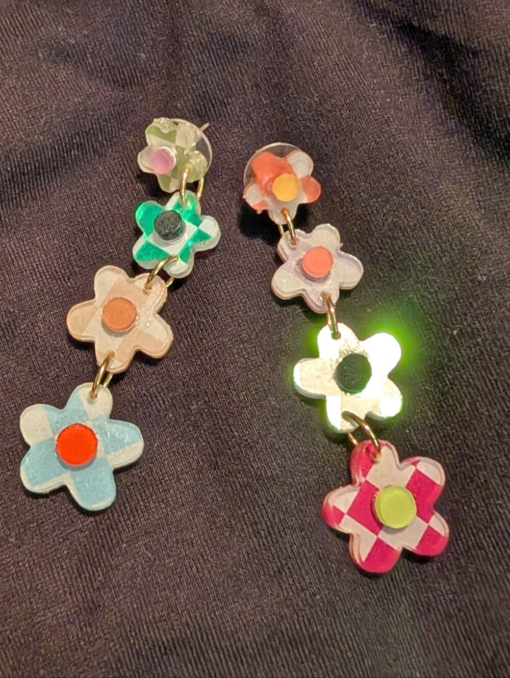 Dconstruct Daisy Drop Earrings